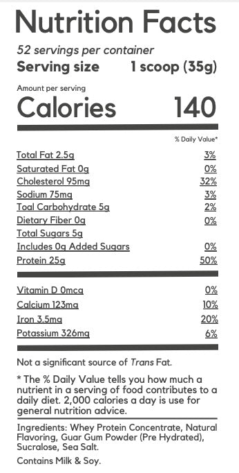 Chocolate Whey Protein