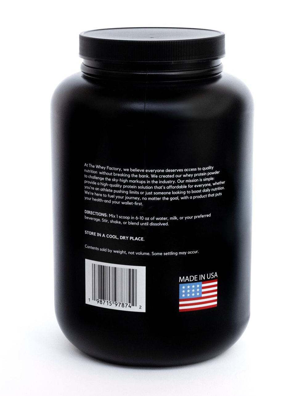 Chocolate Whey Protein – The Whey Factory